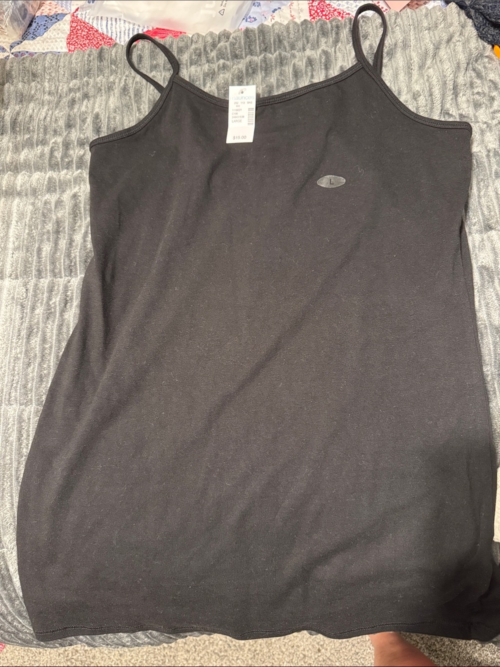 Maurices Black Spaghetti Strap Camisole
